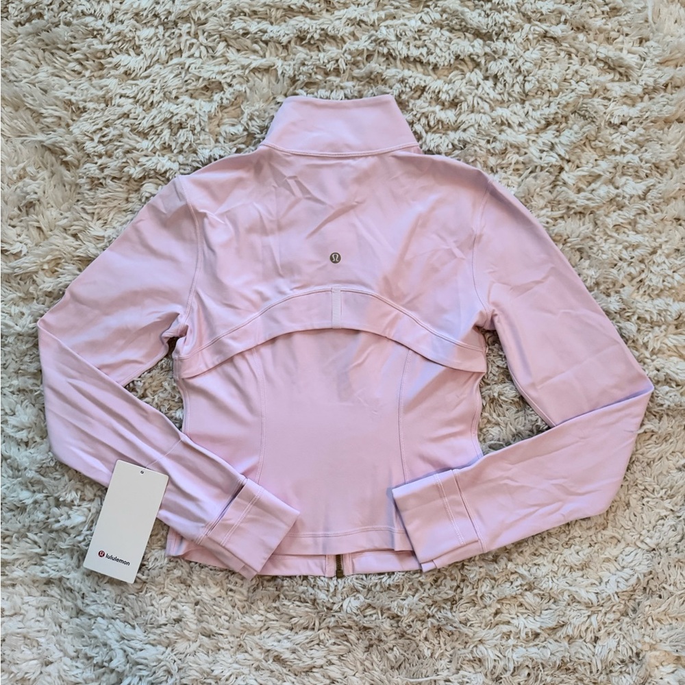 Pink Organza Define Cropped Jacket Nulu - Picture 2 of 13